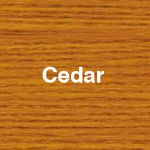 Cedar Bench