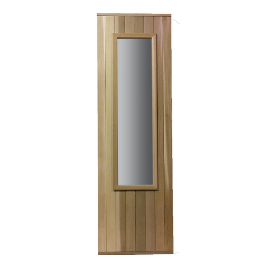 Cedar Door with Long Window